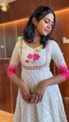 PC 547 Pure Jecard Silk Gown Collections Wholesale Clothing Distributors In India